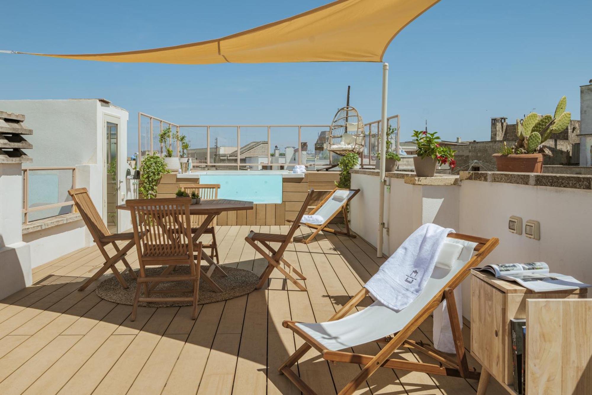 Guaceto Apartment Luxury Property With Private Pool On The Terrace Mesagne Bagian luar foto