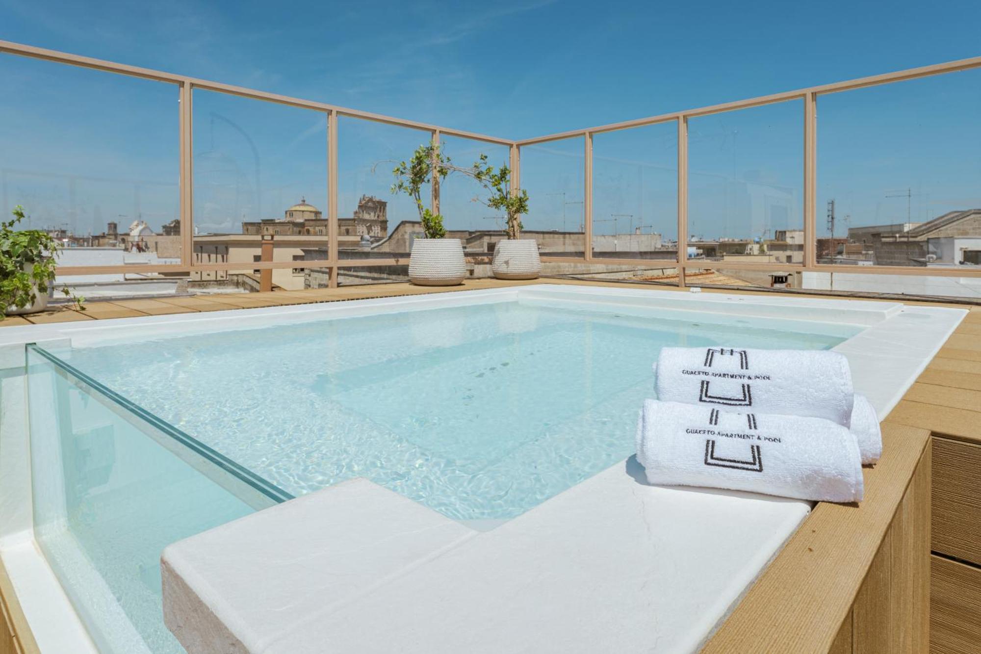Guaceto Apartment Luxury Property With Private Pool On The Terrace Mesagne Bagian luar foto